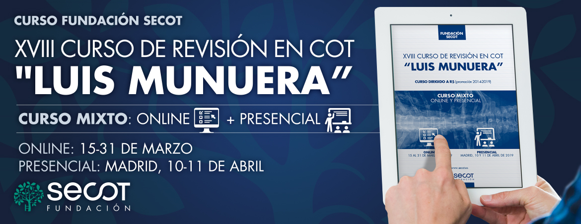 XVIII CURSO DE REVISIÓN EN COT "LUIS MUNUERA"