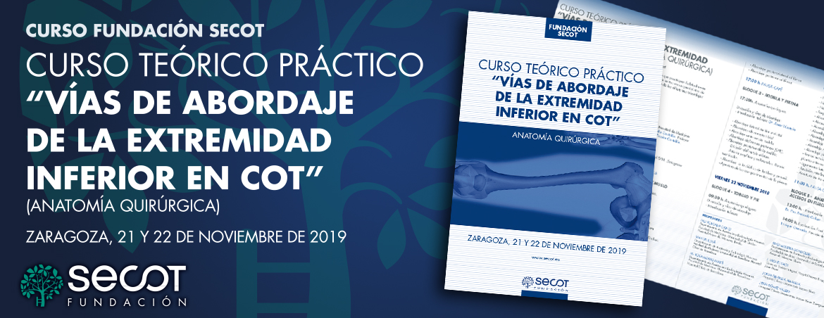 CURSO TEÓRICO PRÁCTICO VÍAS DE ABORDAJE DE LA EXTREMIDAD INFERIOR EN COT 2019